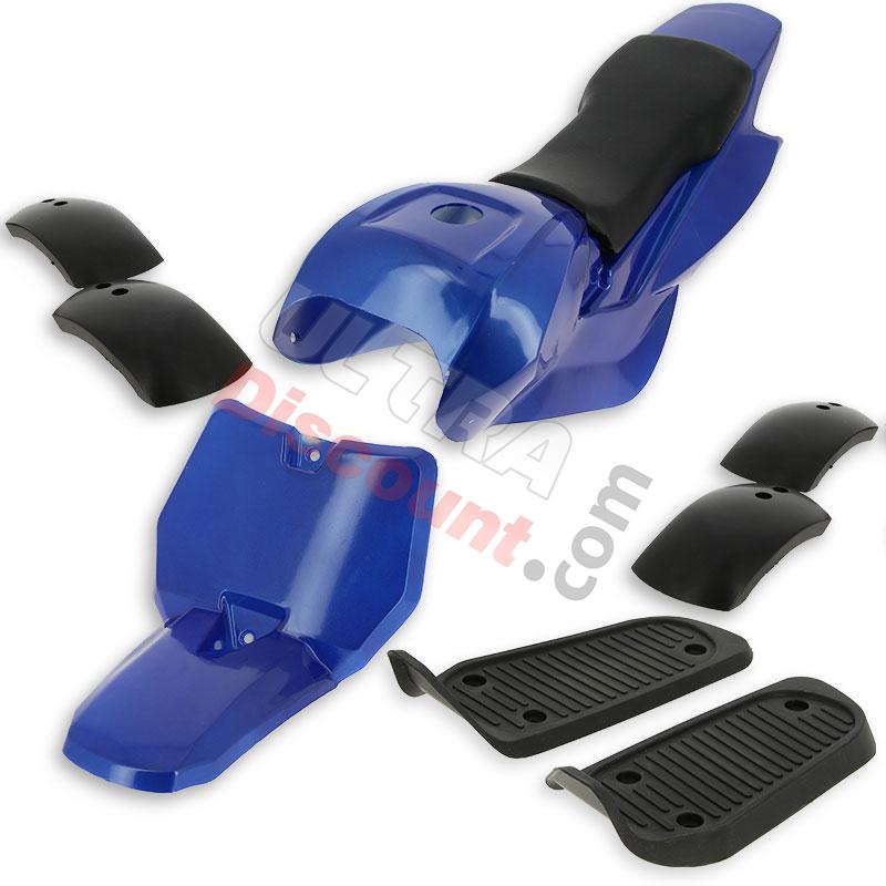 Carénage Pocket Bike air bleu/rouge – PP passion parts AG