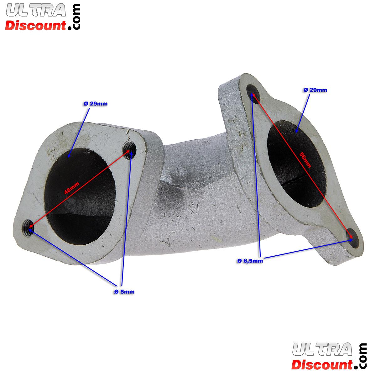 Pipe d'Admission pour Quads Shineray 250ST-9C photos 1