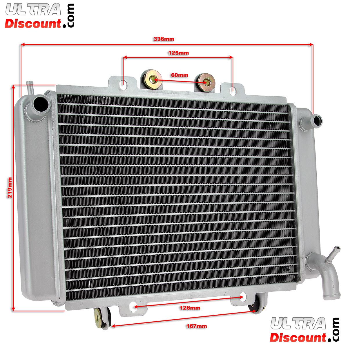 Radiateur pour Quads Shineray 250ST-9C photos 1