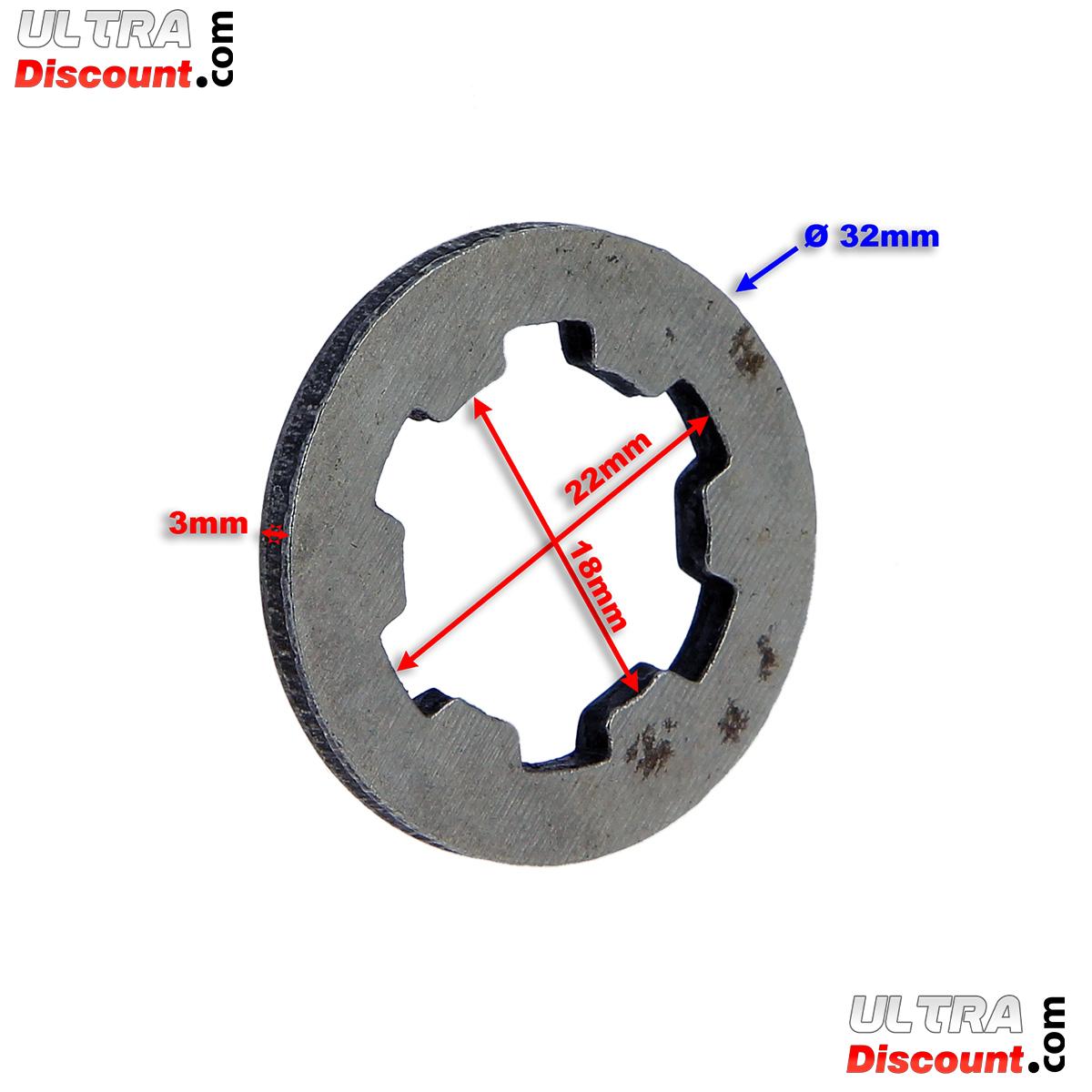Rondelle d'Embrayage pour Quads Shineray 350ST-E-ST-2E photos 1