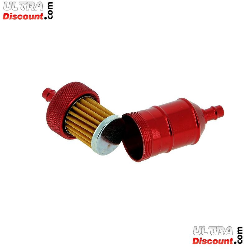 Filtre  essence dmontable de HAUTE QUALITE (type 2 Rouge) photos 1