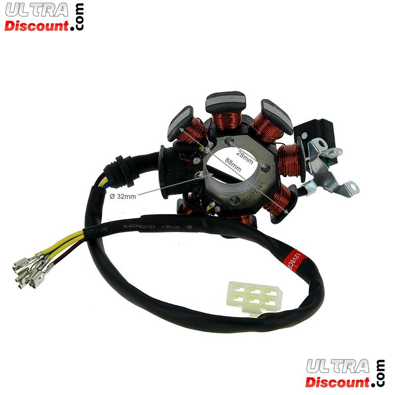 Stator d'allumage pour quad Shineray 200cc STIIE - STIIE-B photos 2