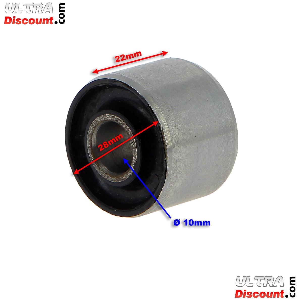 Silent Bloc Moteur pour Scooter Baotian BT49QT-7 ( 28 mm) photos 2