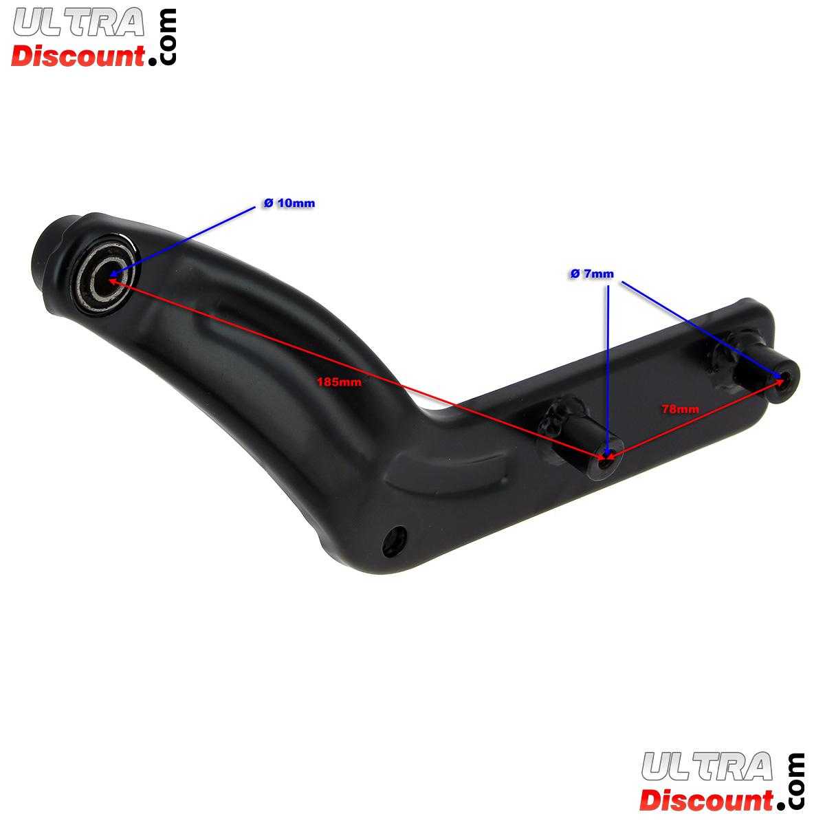 Support de Pot d'chappement pour Scooter Baotian BT49QT-9 photos 1