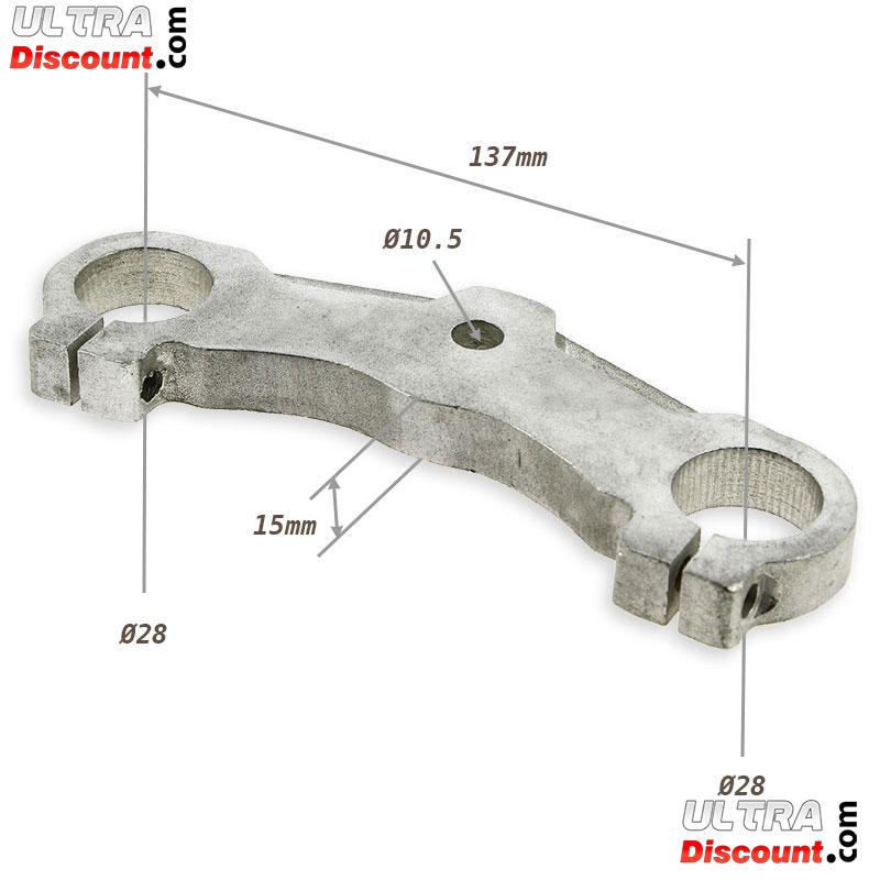 T de fourche pour pocket bike MTA4 photos 1
