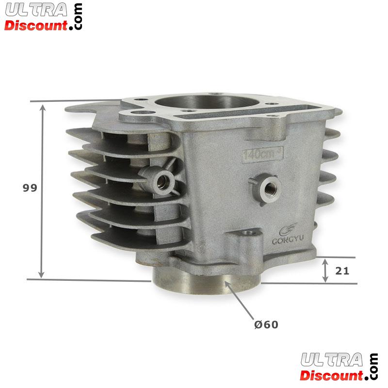 Kit dirt bike 140cc pour moteur 125cc piston 56/13 (1P52FMI) photos 2