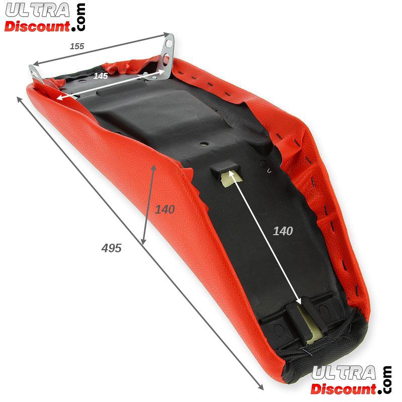 Selle Rouge Noir Dirt Bike AGB29 AGB30 photos 1