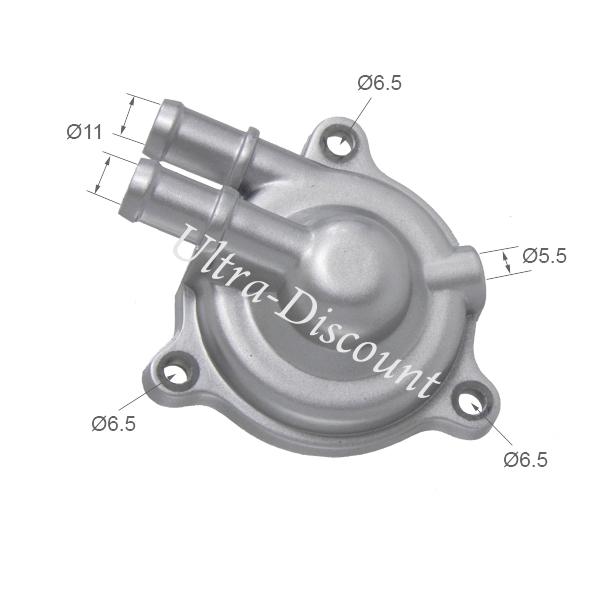 Corps de pompe  eau pour Quad Spy Racing 250 F1 photos 1