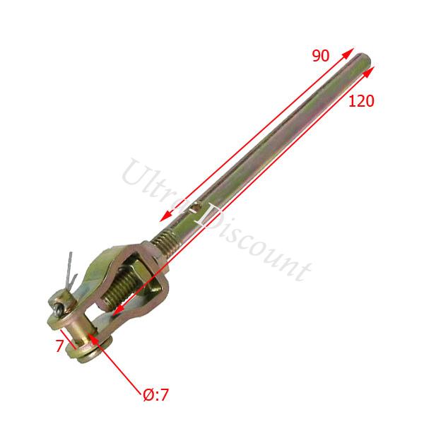 Axe de maitre cylindre quad Shineray 250cc STXE photos 1