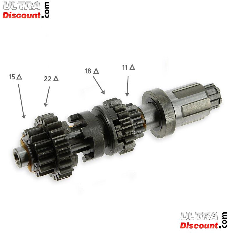 Arbre primaire de boite � vitesse moteur Quad Shineray 200cc STIIE photos 1