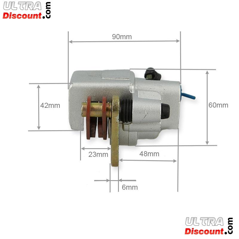 Etrier de frein avant Droit pour quad Bashan 300cc (BS300S-18) photos 2