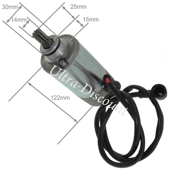 Demarreur pour Quad Bashan 300cc (BS300S-18) photos 1