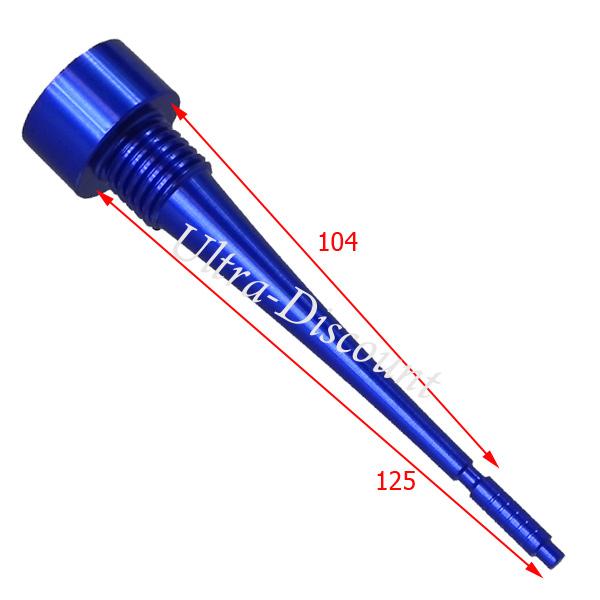 Jauge d'huile tuning bleu pour Quad Shineray 200cc photos 1