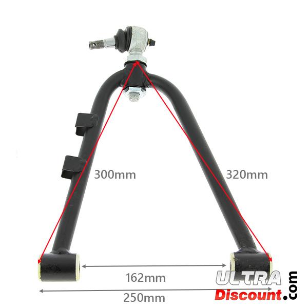 Bras de suspension suprieur Droit pour Quad 300 Shineray STE photos 1