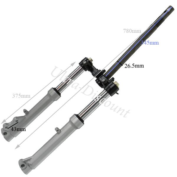 Fourche pour scooter chinois (type 2) photos 1