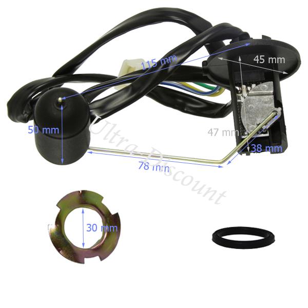 jauge de niveau d'essence scooter Baotian BT49QT-7 photos 1 jauge de niveau d'essence scooter Baotian BT49QT-7 photos 1