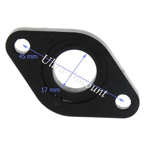 Joint de pipe d'admission pour scooter Baotian BT49QT-12 photos 1