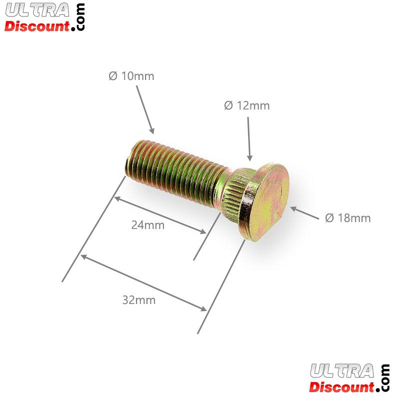 1 x Goujon de roue pour quad Spy Racing SPY250F3 photos 1