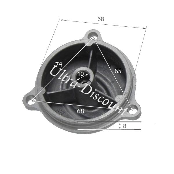 Capot de pignonerie de dmarreur Shineray 250cc STXE photos 2