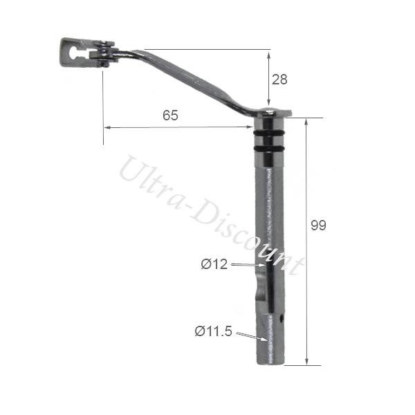 Commande d'embrayage pour quad Shineray 200cc photos 1