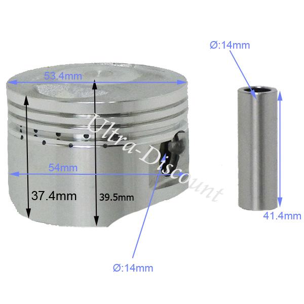 Kit Cylindre pour Quad 1P54FMI 110cc - 125cc photos 1
