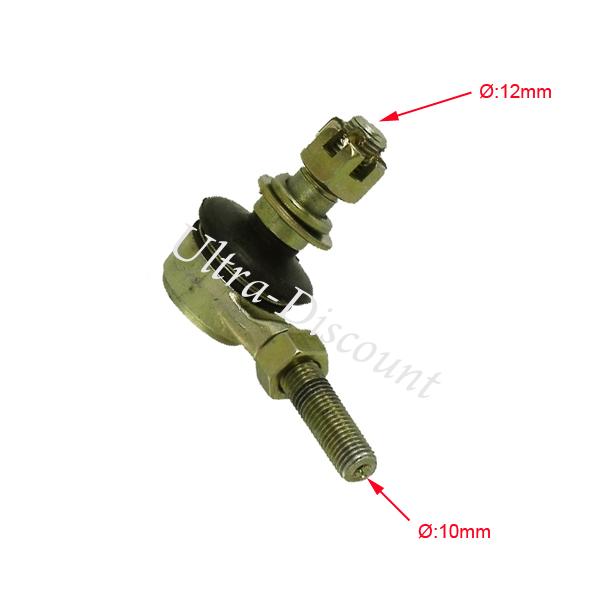 Rotules de direction + Ecrous pour Quad Bashan 300cc BS300S-18 photos 1