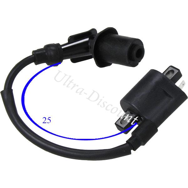 Bobine d'allumage quad Shineray 200cc (XY200ST-6A) photos 1