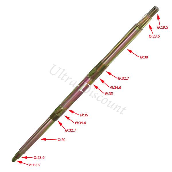 Arbre de transmission Quad Shineray 150cc (XY150STE) photos 1