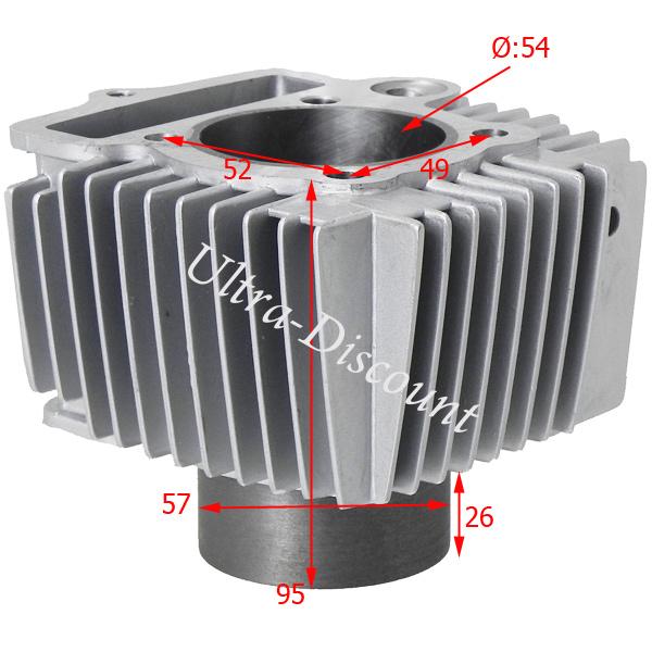 Kit Cylindre pour Quad 1P54FMI 110cc - 125cc photos 2