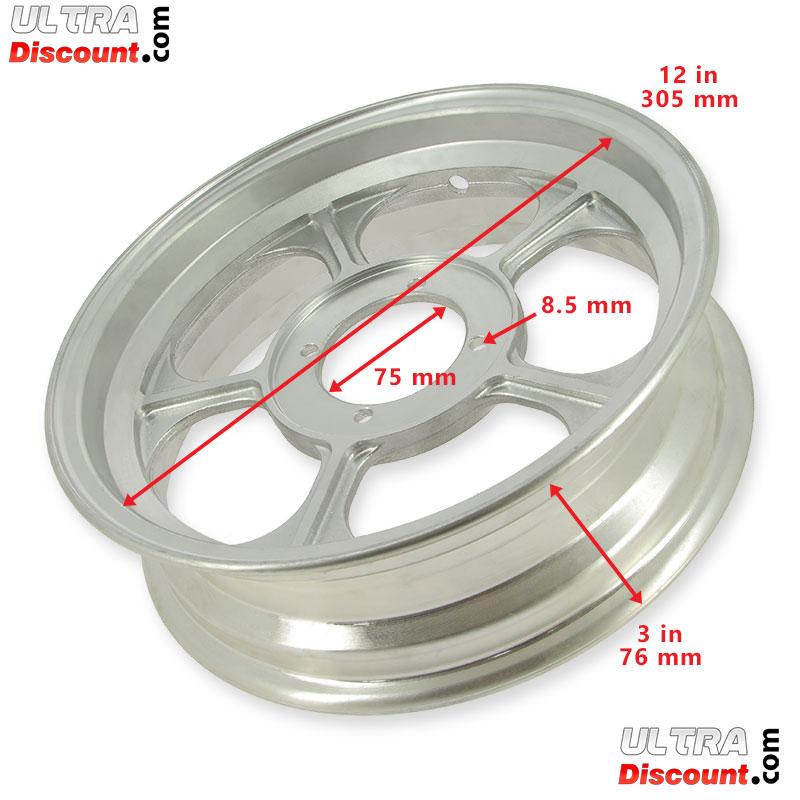 Jante Aluminium pour Monkey - Gorilla 50cc à 125cc (3.50x10) type1 photos 1 Jante Aluminium pour Monkey - Gorilla 50cc à 125cc (3.50x10) type1 photos 1