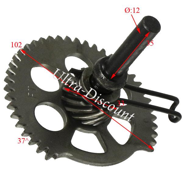 Rochet de kick Quad Shineray 200cc (XY200ST-6A) photos 1