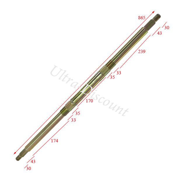 Arbre de transmission Quad Shineray 200cc (XY200ST-6A) photos 1