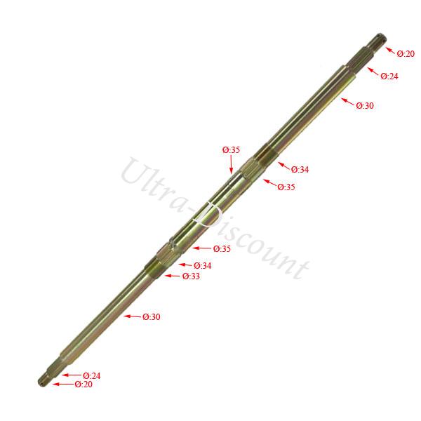 Arbre de transmission Quad Shineray 200cc (XY200ST-6A) photos 2