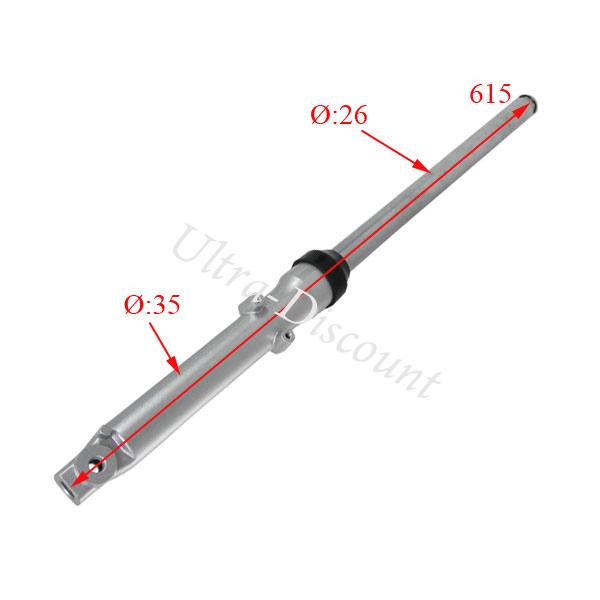 Bras de fourche Droit Ø26 Dax Skyteam 50cc 125cc Type2 photos 1 Bras de fourche Droit Ø26 Dax Skyteam 50cc 125cc Type2 photos 1