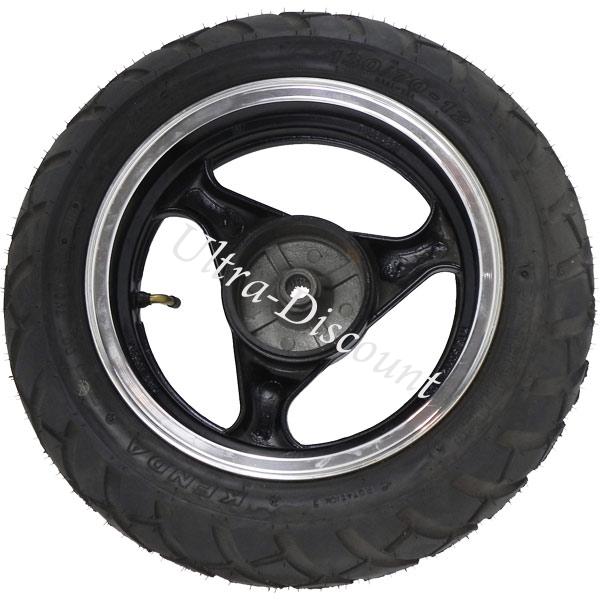 Roue Arrire Scooter Jonway 50cc ( Noire ) photos 1