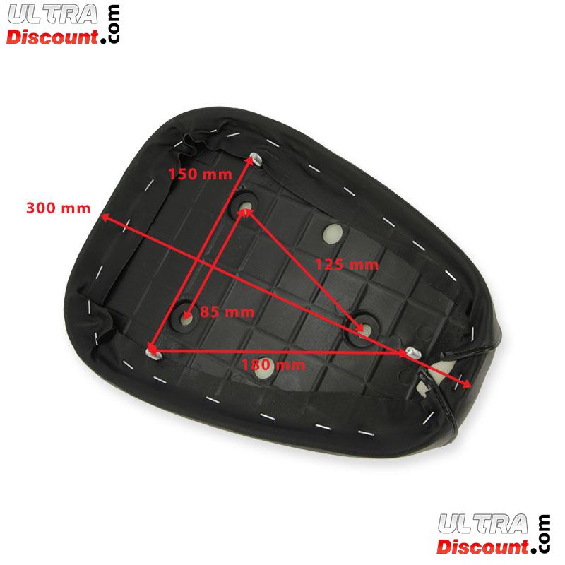 Selle noir pour scooter Citycoco photos 1