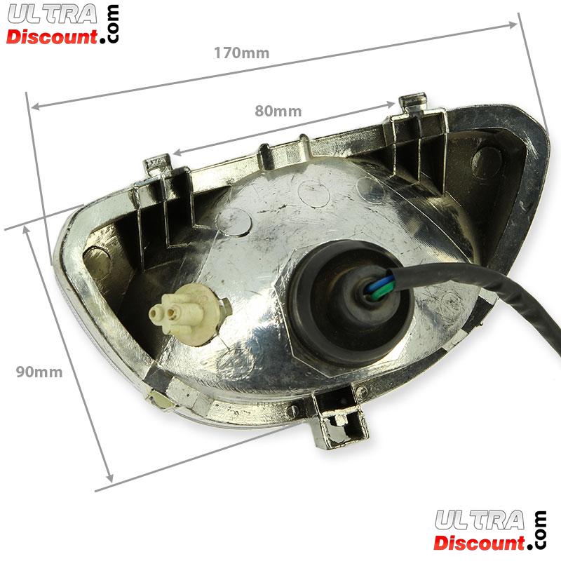 Phare avant Quad 150 et 200cc (type 2) photos 1