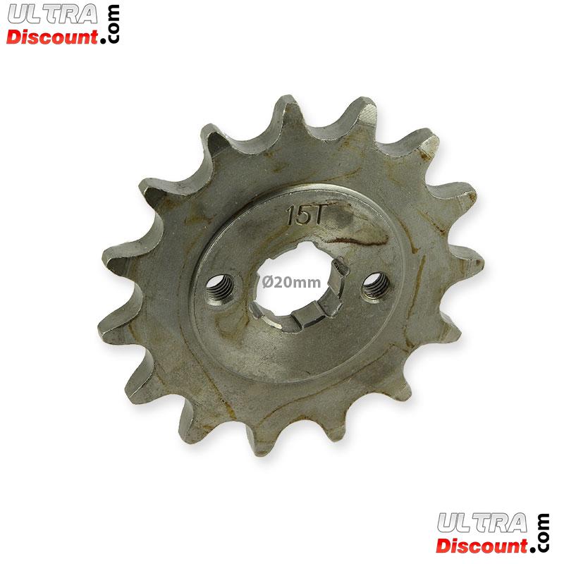 Pignon renforc de 15 dents pour dirt (520 : :20mm) photos 1