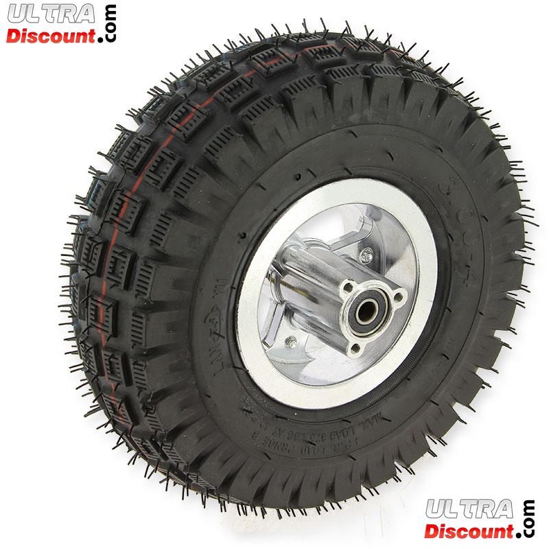 Roue arrire complte 3.00-4 pocket quad photos 1