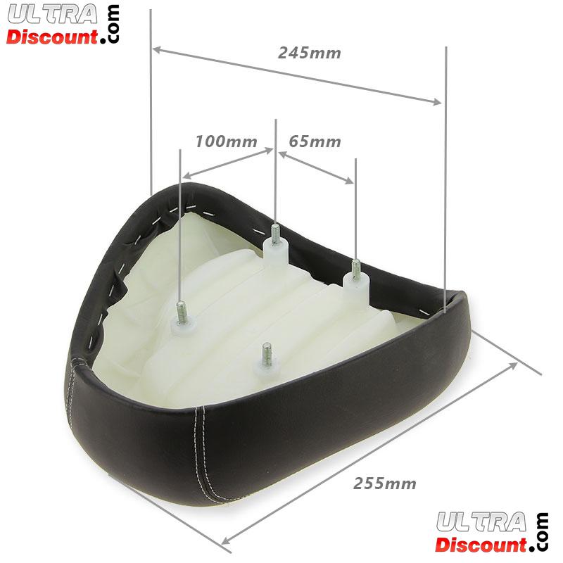 Selle noir pour scooter Mini Citycoco photos 1