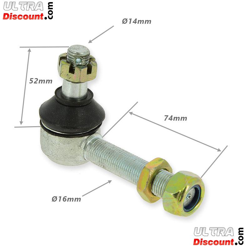 Rotule de suspension suprieure 14 pour Quad 250F1 photos 1