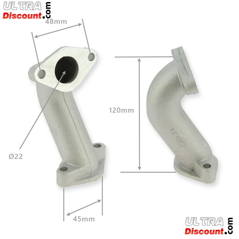 Pipe d'Admission pour Dirt Bike 22mm (type2) photos 1