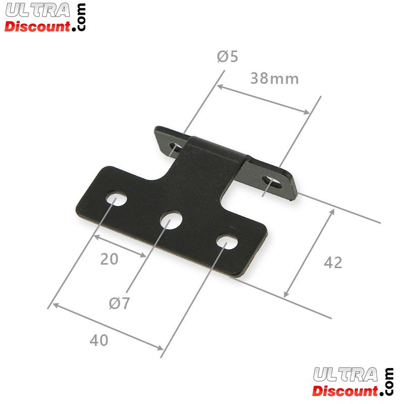 Support de rflecteur arrire pour Quad Bashan 250cc BS250AS-43 photos 1