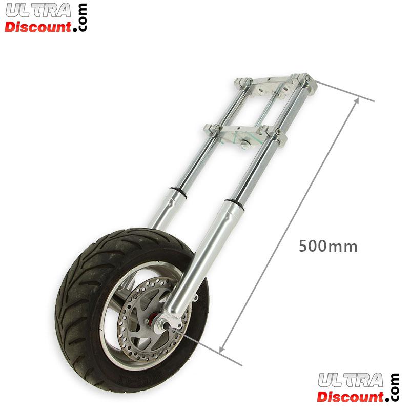 Fourche Pocket bike Supermotard (145mm) rouge photos 2
