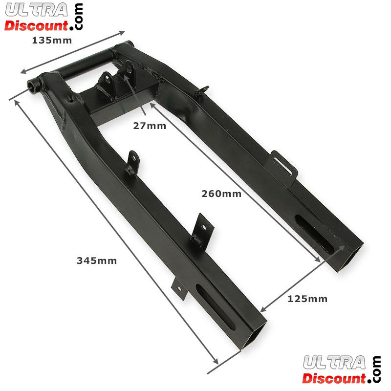 Bras oscillant pour Pocket Dirt Nitro 50cc (Noir) photos 1