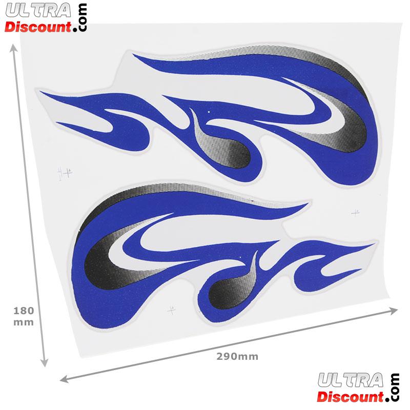 Autocollants pour Quad Shineray 200cc Bleu photos 1