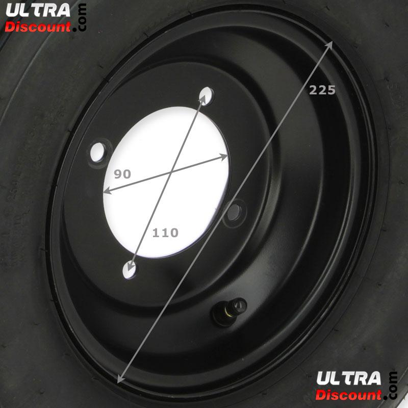 Roue Arrire complte pour Citycoco 3 roues photos 1