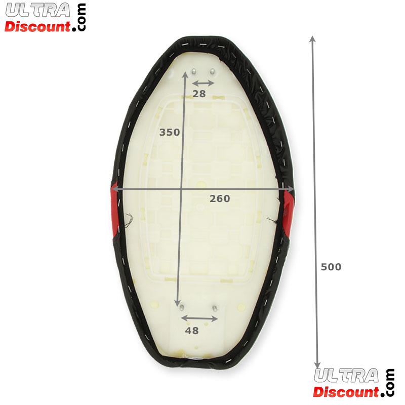 Selle 2 places noir et rouge pour scooter Citycoco photos 1