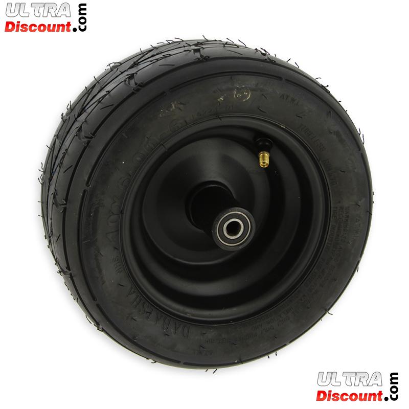Roue Avant complète pour Mini Citycoco 10x6.00-6 photos 1 Roue Avant complète pour Mini Citycoco 10x6.00-6 photos 1