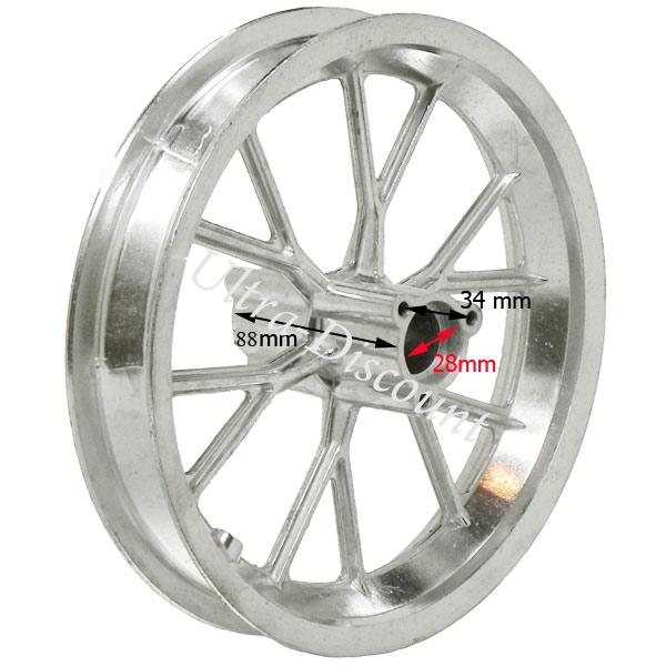 Jante arrire pour pocket bike Cross (8'', type 2) photos 1